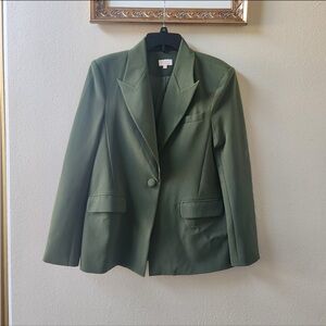Camila Coelho Morena blazer jacket in green size S